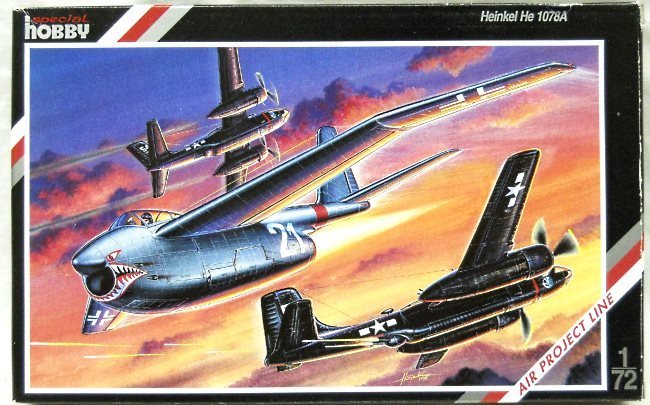 Special Hobby 1/72 Heinkel He-1078A, 72007 plastic model kit